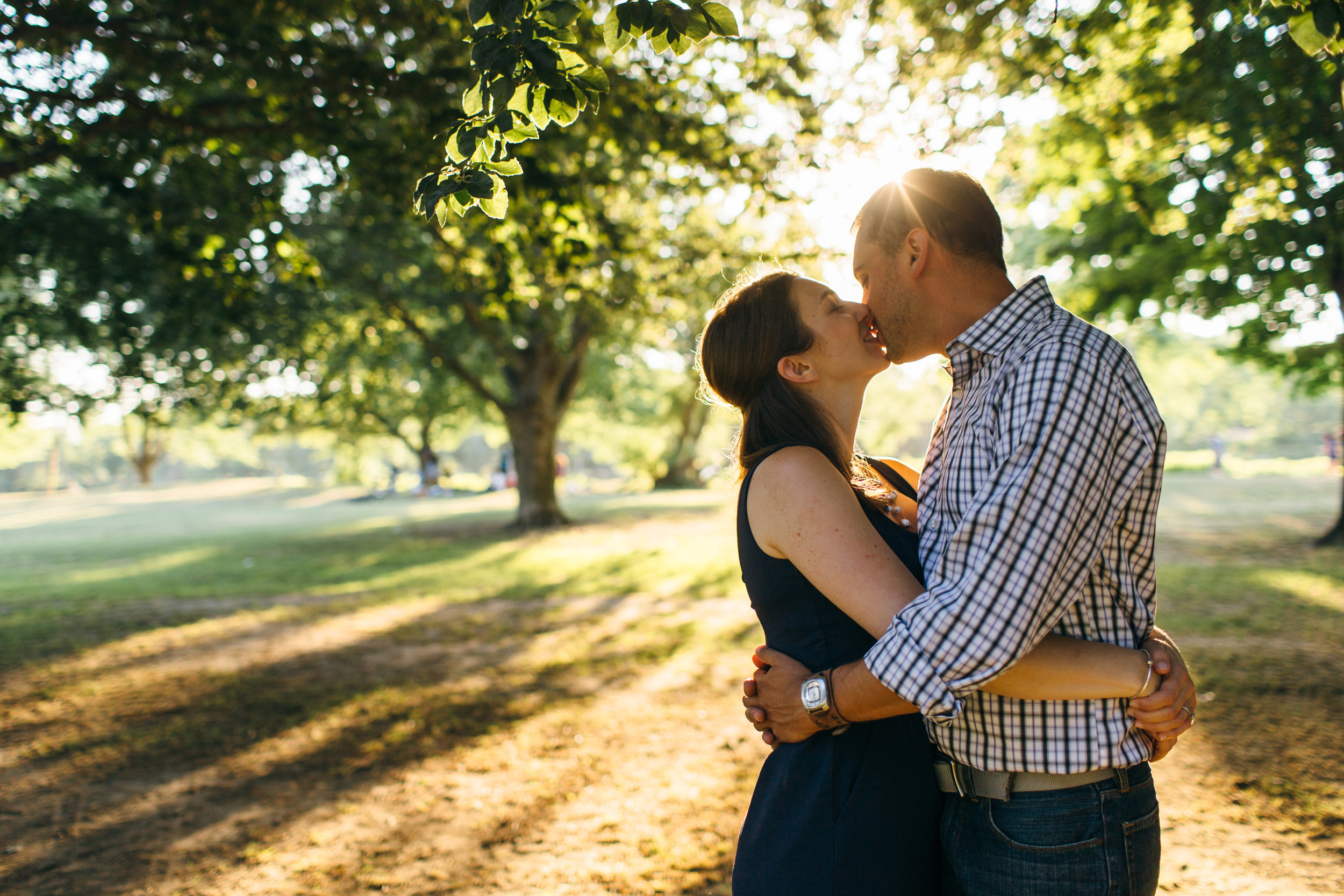 Engagement session with Alexandra + Evan