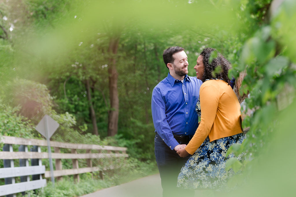 Zoie + Eric engagement in Chelmsford, MA