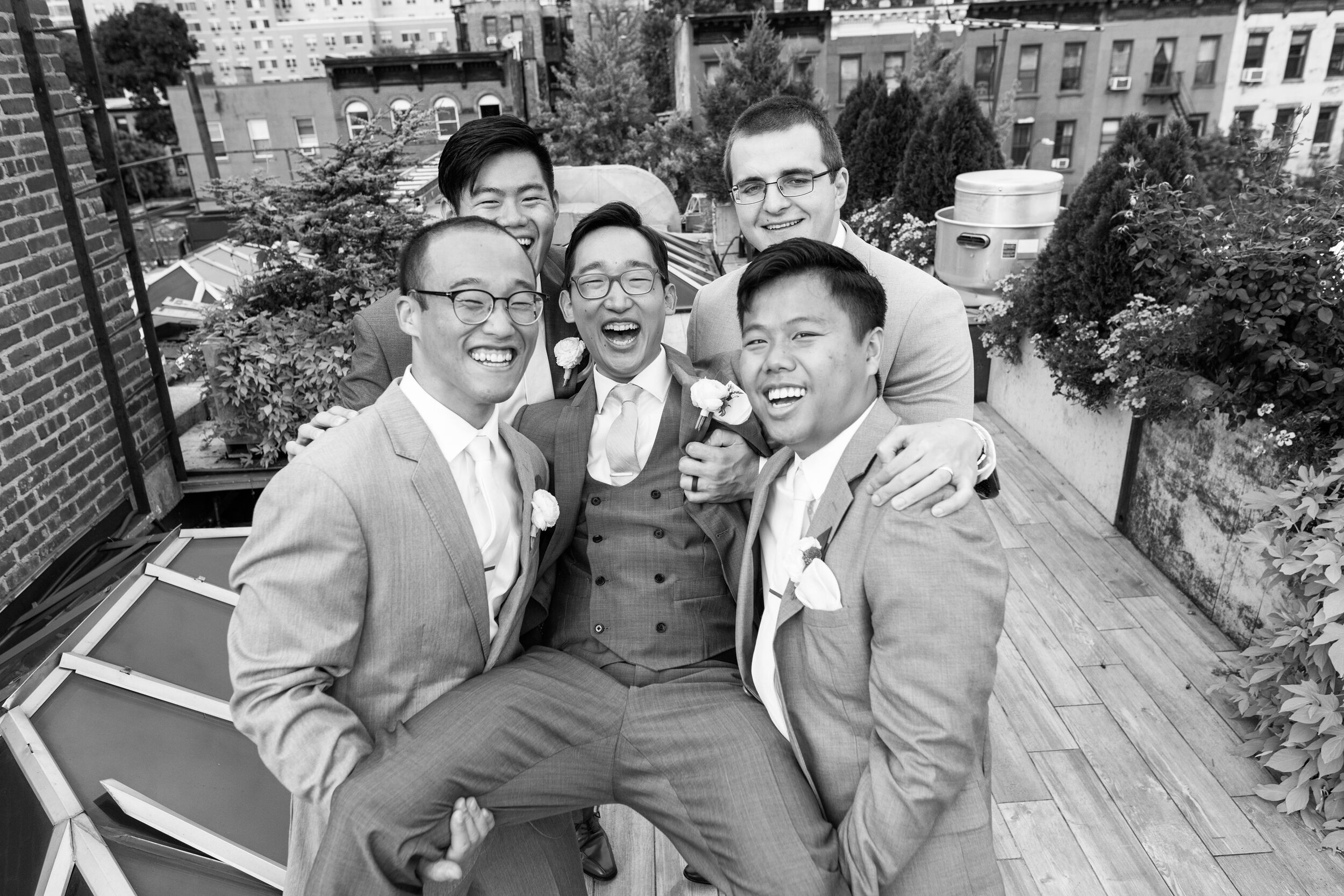 The Groom Squad: Making Memories with Laughter