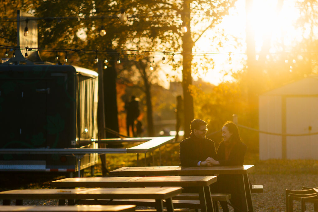 Rachel + Nathan engagement in Boston, MA